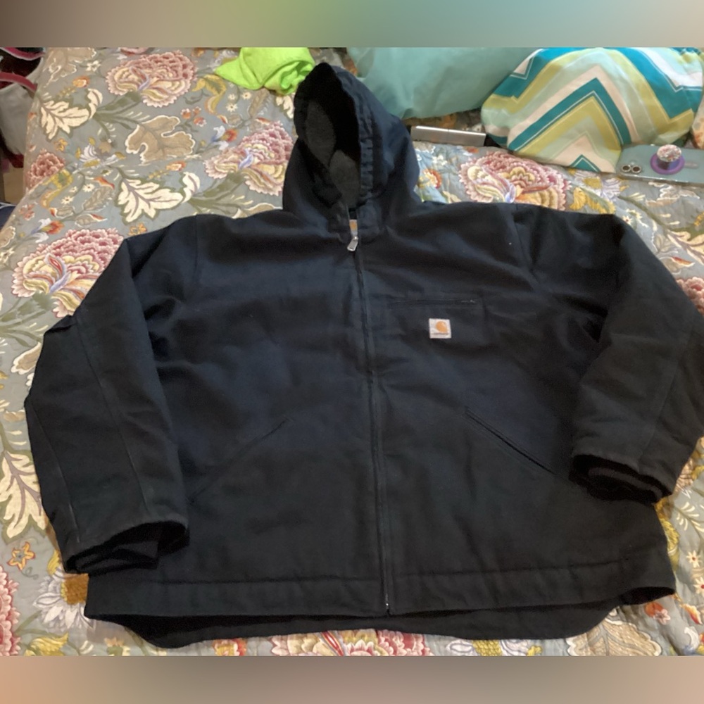 Carhartt 2xl hooded Sherpa lined jacket unisex